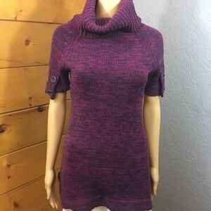 Ashley Cowl Neck Long Sweater Small EUC